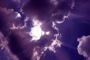 moln i himmel Plats foto