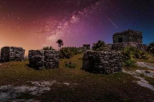 mayan tempel hög kvalitet förhandsvisning foto