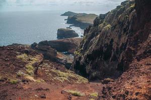 ponta de sao lourenco vandring område i madeira, portugal foto