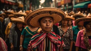 cinco de majonnäs, Mexikos definierande ögonblick generativ ai foto