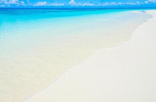 vacker tropisk strand bakgrund foto