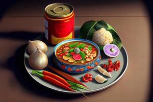 thai skämt mat foto