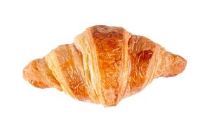 utsökt bakad croissant foto