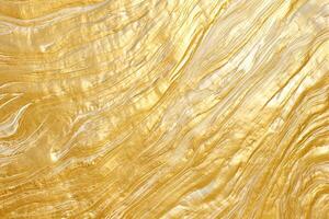 gyllene måla textur bakgrund. ai genererad foto
