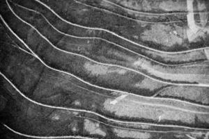 vit och svart abstraktion från luft och is skapande ett intressant och original- bakgrund foto