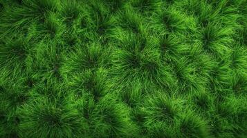 ai generativ. ai genererad. begrepp av Foto av grön gräs. bakgrund mönster jordbruk. kan vara Begagnade för grafisk design. grafisk konst