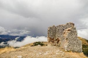 rocca calascio fästning foto