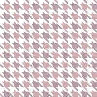 houndstooth sömlös mönster, rosa, vit, kan vara Begagnade i de design av mode kläder. strö set, gardiner, bordsdukar, anteckningsböcker, gåva omslag papper foto