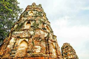forntida tempel i thailand foto
