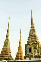 forntida tempel i thailand foto