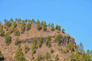 naturskön bergsutsikt foto