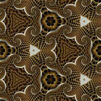 abstrakt traditionell brun hexagonal sömlös mönster design, textil- skriva ut design, bakgrund textur foto