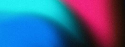 blå rosa vibrerande neon färger abstrakt kornig bakgrund för retro affisch omslag webb rubrik design, ljud textur effekt foto