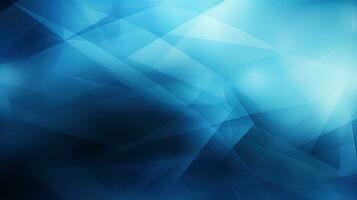 abstrakt blå polygonal bakgrund. trogen teknologi stil foto