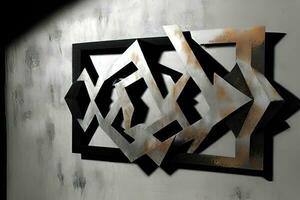 abstrakt metall textur - en modern design mall foto