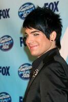 Adam Lambert i de Tryck rum på de amerikansk idol säsong 8 final på de Nokia teater i los angeles ca på Maj 20 2009 2009 foto