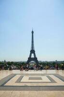 eiffel torn se i paris, Frankrike foto