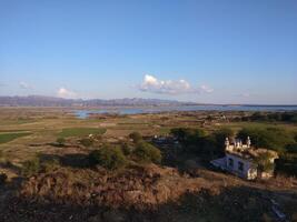 mangla damm sjö, mirpur, azad jammu och kashmir foto