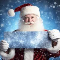 santa claus. illustration ai generativ foto