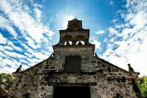 de skön historisk kyrka la ermita byggd i de sextonde århundrade i de stad av mariquita i colombia foto