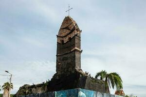 ruiner av de kloster av santo domingo i de stad av mariquita foto