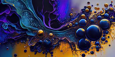 abstrakt vattenfärg Färg bakgrund. generativ ai foto