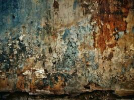 gammal rustik cement årgång tegelstenar vägg bakgrund tapet foto