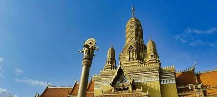 gyllene tempel thailand foto