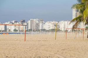 copacabana beach tom under den andra vågen av coronavirus i Rio de Janeiro