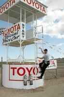 daniel goddard Toyota kändisskap lopp Lancaster Träning de pilen Lancaster ca Mars 15 2008 2008 kathy hutchins hutchins Foto