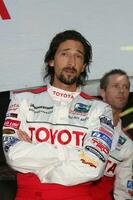 adrien brody på de Toyota proceleb kvalificering dag på april 17 2009 på de lång strand stor prix kurs i lång strand kalifornien 2009 kathy hutchins hutchins Foto