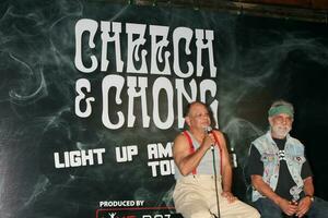 cheech marin Tommy chong cheech chong Tryck konferens i väst hollywood ca på juli 30 2008 2008 kathy hutchins hutchins Foto