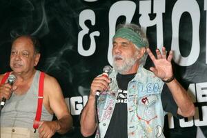 cheech marin Tommy chong cheech chong Tryck konferens i väst hollywood ca på juli 30 2008 2008 kathy hutchins hutchins Foto