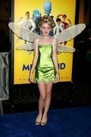 los angeles - okt 30, kathryn Newton ankommer på de megamind la premiär och halloween extravaganza på manns kinesisk teater på oktober 30, 2010 i los angeles, ca foto