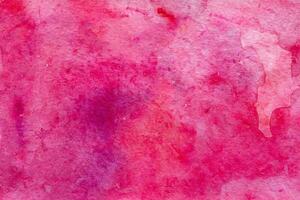 rosa vattenfärg bakgrund textur foto