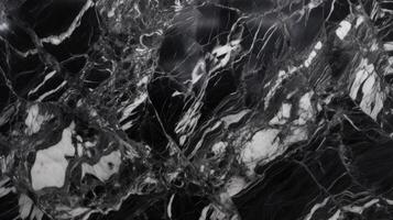 svart marmor naturlig mönster för bakgrund, abstrakt naturlig marmor svart och vit foto