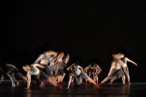 dansens abstrakta rörelse foto