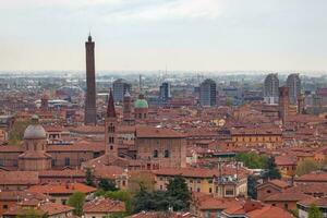 antenn se av bologna i Italien foto