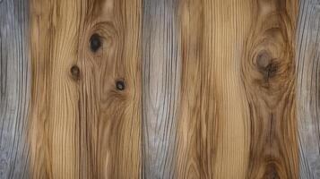 topp se av naturlig trä textur i hög upplösning Begagnade kontor och Hem inredning, generativ ai. foto