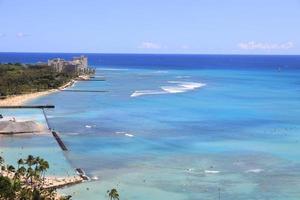 waikiki beach, honolulu hawaii foto