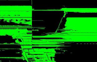 elektrisk matris ljus grön och svart tekniskt fel effekt med neon ljus spår och teknisk svårigheter för trogen cyberpunk design och digital konst foto