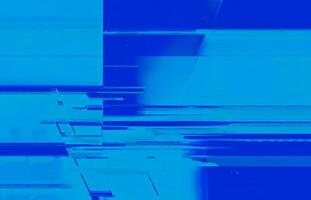 interferens drömmar abstrakt mörk blå och himmel Färg schema med pixelated texturer och digital tekniskt fel effekter för trogen cyberpunk och webbpunk estetik foto