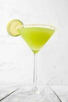 glas key lime pie martini foto