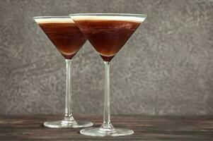 två espresso Martini foto