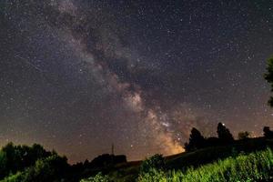 Vintergatan himmel foto