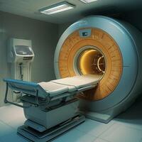 Foto av mri scanner ai genererad