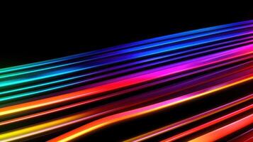 levande holografiska neon bakgrund. illustration ai generativ foto
