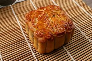kinesisk bakad dekorerad cake foto