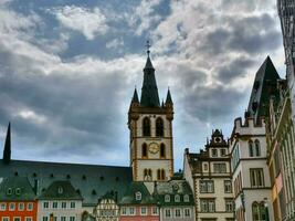 de stad av trier i Tyskland foto