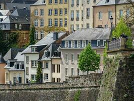 de stad av luxemburg foto